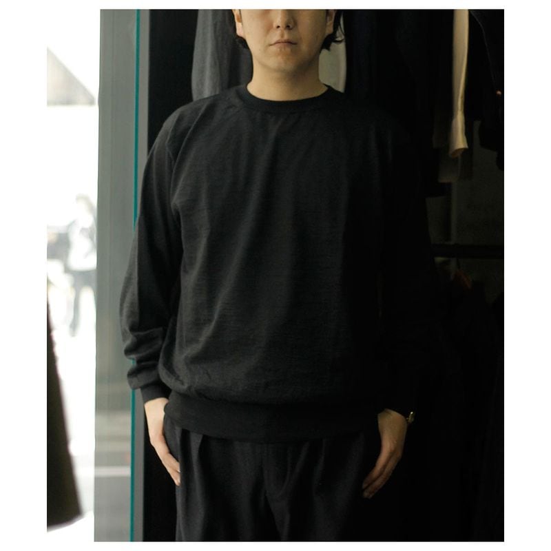 �Хȥʡ� BATONER ����� ���롼 �ͥå� CHOMA CREW NECK (BN-26SM-058)