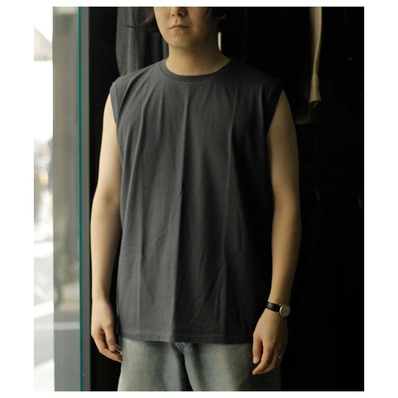 �Хȥʡ� BATONER ���䥹 �Ρ����꡼�� T����� �إ饤�ȡ� �ѥå�T����� MERIYASU NO SLEEVE T-SHIRT LIGHT (PACK)(BN-26SM-068)