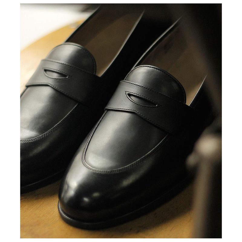 �ץ�ߥ� ����� premio gordo "����" �����ե쥶�� �����ե��� "Sans" Calf Leather Loafer (PGM2002)