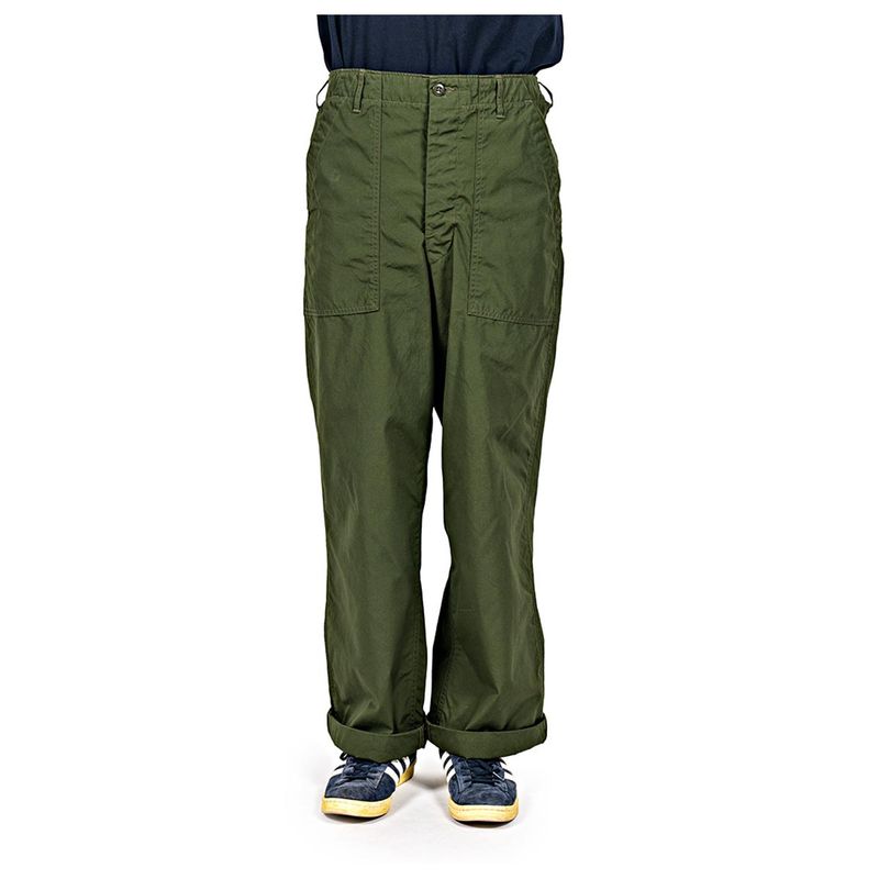 ͽ����(���Ϥ�ͽ�� 5��ʹ�) ������� WORKERS OD�ݥץ�� �٥������ѥ�� MIL-838D�ȥ졼�� Baker Pants, Trace MIL-838-D 6oz OD Poplin��(2605-MIL838-OP)