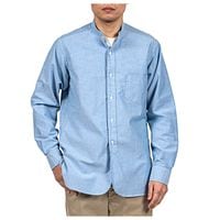 ͽ����(���Ϥ�ͽ�� 7��ʹ�) ������� WORKERS �Х�ɥ��顼����� Band Collar Shirt (2607-BCSH)