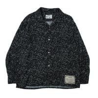 ネクサスセブン NEXUSVII.  コンポジション ノート柄 オープンカラーシャツ OPEN COLLAR SHIRT 『COMPOSITION』 (RWS-NAE-S0C)