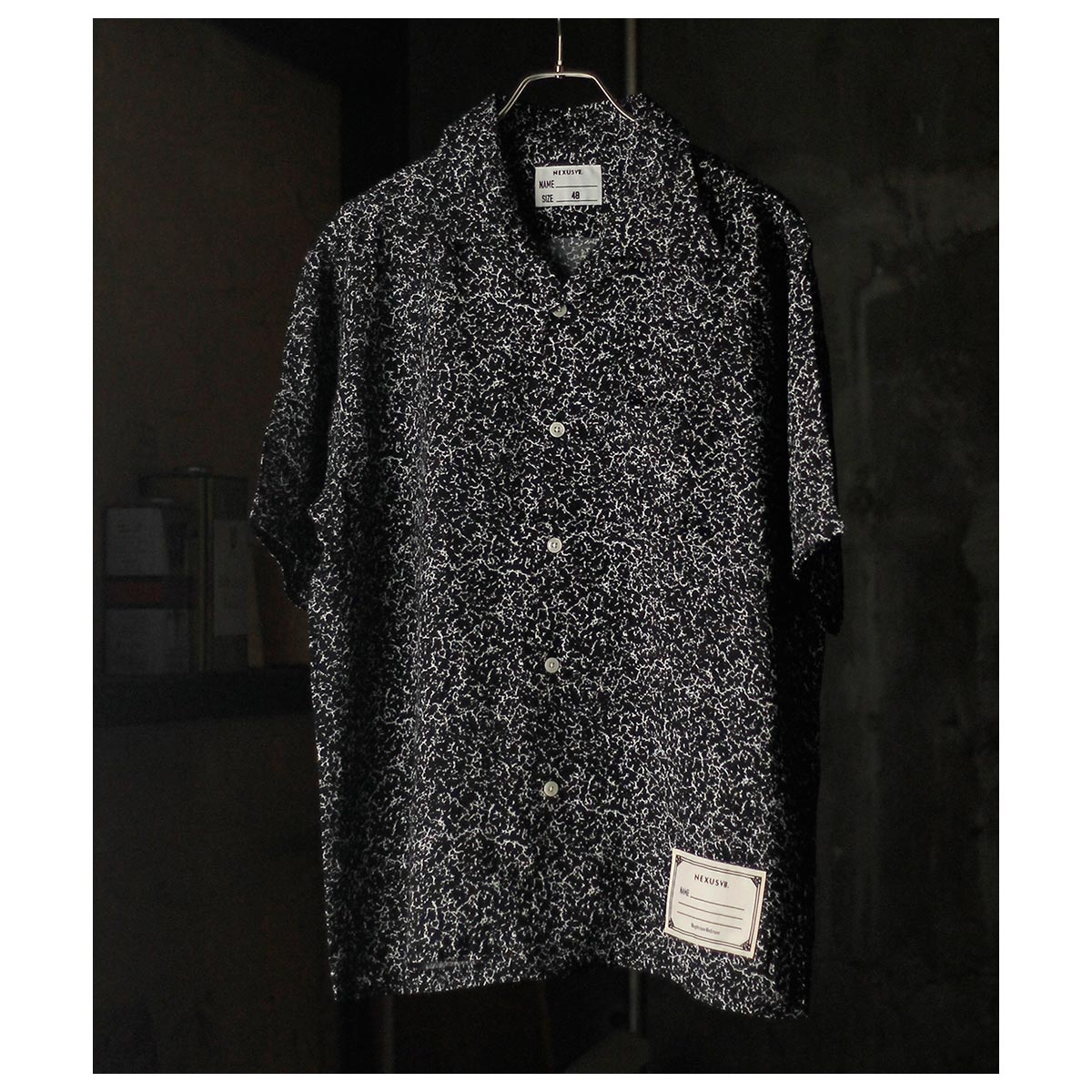 �ͥ��������֥� NEXUSVII.  ����ݥ������ �Ρ����� �ϥ磻���󥷥�� HAWAIIAN SHIRT ��COMPOSITION�� (RWS-NAE-S0G)