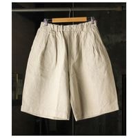 �ߥå��� MITTAN �������� �ӥå� ���硼�� �ѥ�� FLAX RAMIE BIG SHORT PANTS (PT-151-26A)