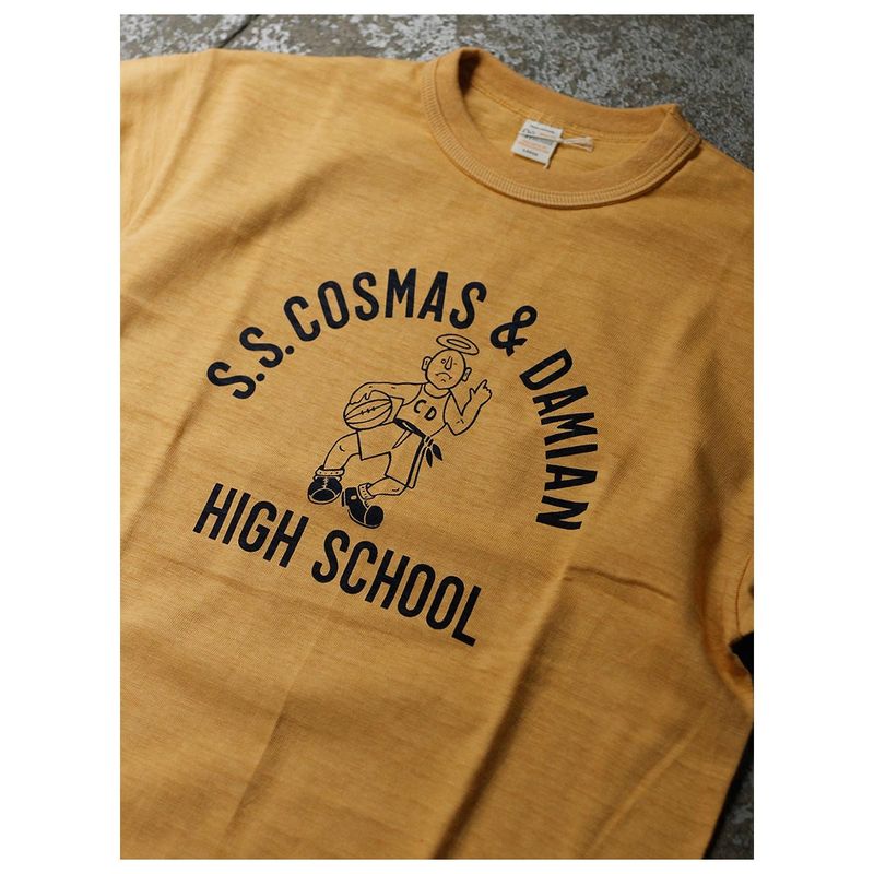 �������ϥ��� WAREHOUSE "S.S.COSMAS & DAMIAN" �ץ��� T����� 4601 "S.S.COSMAS & DAMIAN" T-SHIRTS (26SS-4601-SSCOSMAS)