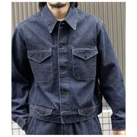 ����� SARTO 13.5oz �إӡ��ǥ˥� �ȥ�å��� ���㥱�å� 13.5oz COTTON DENIM TRUCKER JACKET (262-24001)