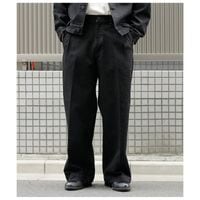 ����� SARTO 13.5oz �إӡ��ǥ˥� ����֥������꡼ ���å� �磻�� �ȥ饦���� 13.5oz COTTON DENIM EMBROIDERY TUCKED WIDE TROUSERS (262-24002 )