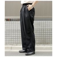 ����� SARTO ������ �����ߥ� �ե��ͥ� ����֥������꡼ ������ �ѥͥ� �ȥ饦���� WOOL CASHMERE FLANNEL  EMBROIDERY SIDE PANNEL TROUSERS (262-11004)