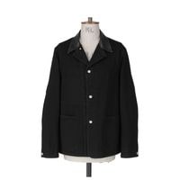 SCYE ���� ��������å� �֥�å� �ǥ˥� ���祢���㥱�å� Selvedge Black Denim Chore Jacket (5726-63510)