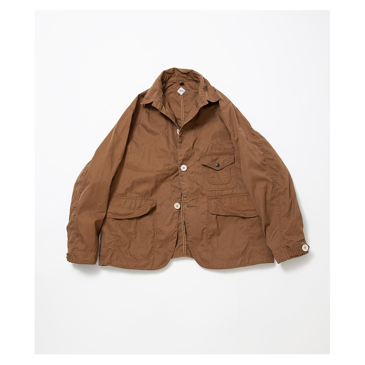 ͽ����(���Ϥ�ͽ�� 9-10��ʹ�) �� �����ʥ桼�ƥ���ƥ� THE CORONA UTILITY ������� �䡼�� ����Х��� �Х��������å��� ������ ���㥱�å� COMBED YARN GABARDINE w/BIO-WASH GAME JACKET (CJ001-26)