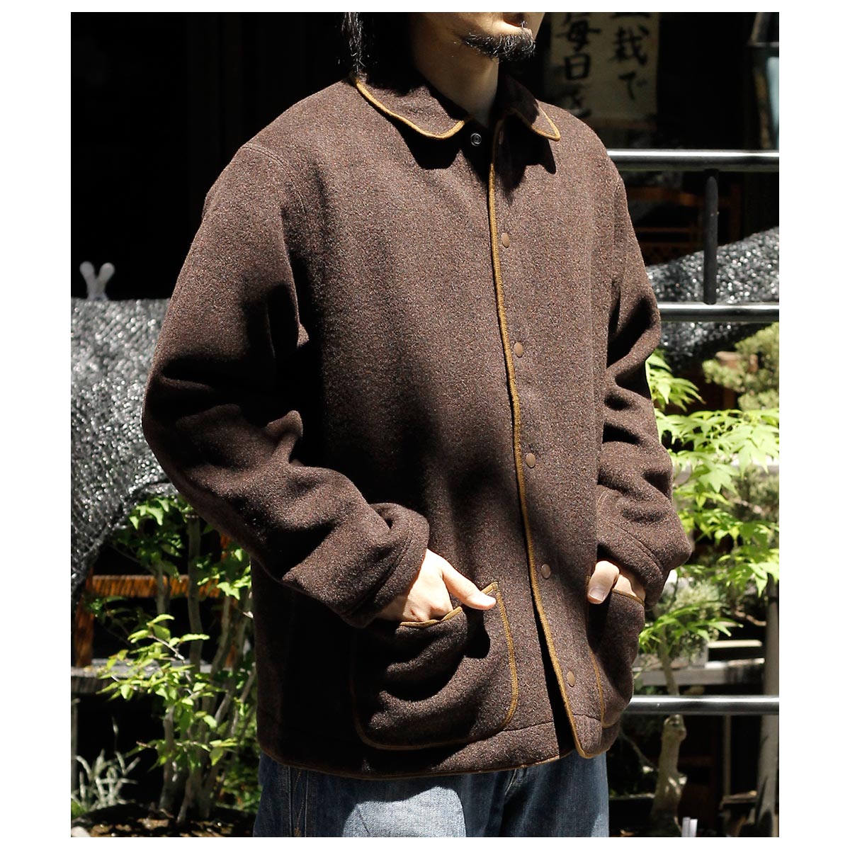 ����󥰥�å��� JOHN GLUCKOW �ե꡼�� �ӡ��� ���㥱�å� Fleece Beach Jacket (JG-46)