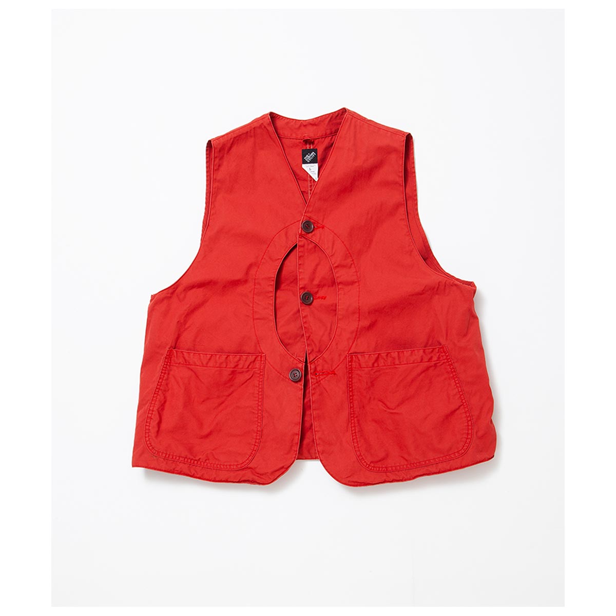 ザ コロナユーティリティ THE CORONA UTILITY コームド ヤーン ギャバジン バイオウォッシュ ゲーム ベスト COMBED YARN GABARDINE w/BIO-WASH GAME VEST (CV002-26)