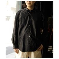 インチ Intch.  GIZAコットン ライトモールスキン バックギャザーシャツ  Clair M (1026-2-0-079)