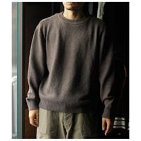 ミッタン MITTAN 絹紬糸 クルーネック セーター SILK C/N SWEATER (KN-40-26A)