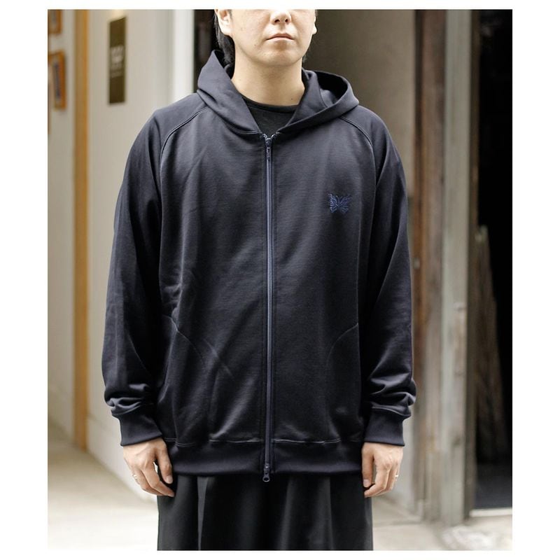 �ˡ��ɥ륺 NEEDLES ���å� �ա��ǥ��� �֥饤�ȥ��㡼�� Zipped Hoody - Bright Jersey (TY365)