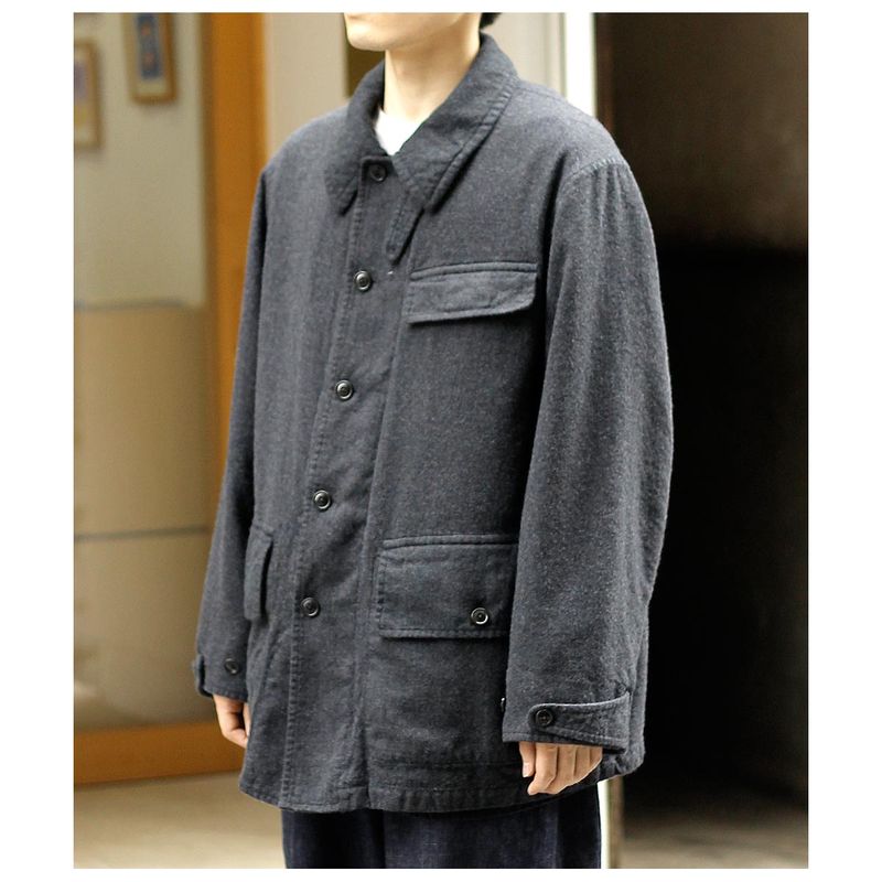 ����� SARTO �ե�� ������ �������ˡ� �ϥ�ƥ��� ���㥱�å� FULLING WOOL SAXONY HUNTING JACKET (262-12003)