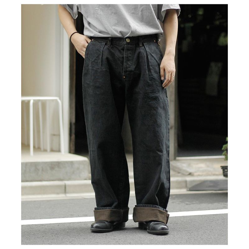 �ƥ���� TENDER Co. �֥饦��ϥå����� �ȥ饦���� �᡼������ ������ TROUSER MAKERS JEANS  BROWN HAT (TENDER-157-BRN-HAT)