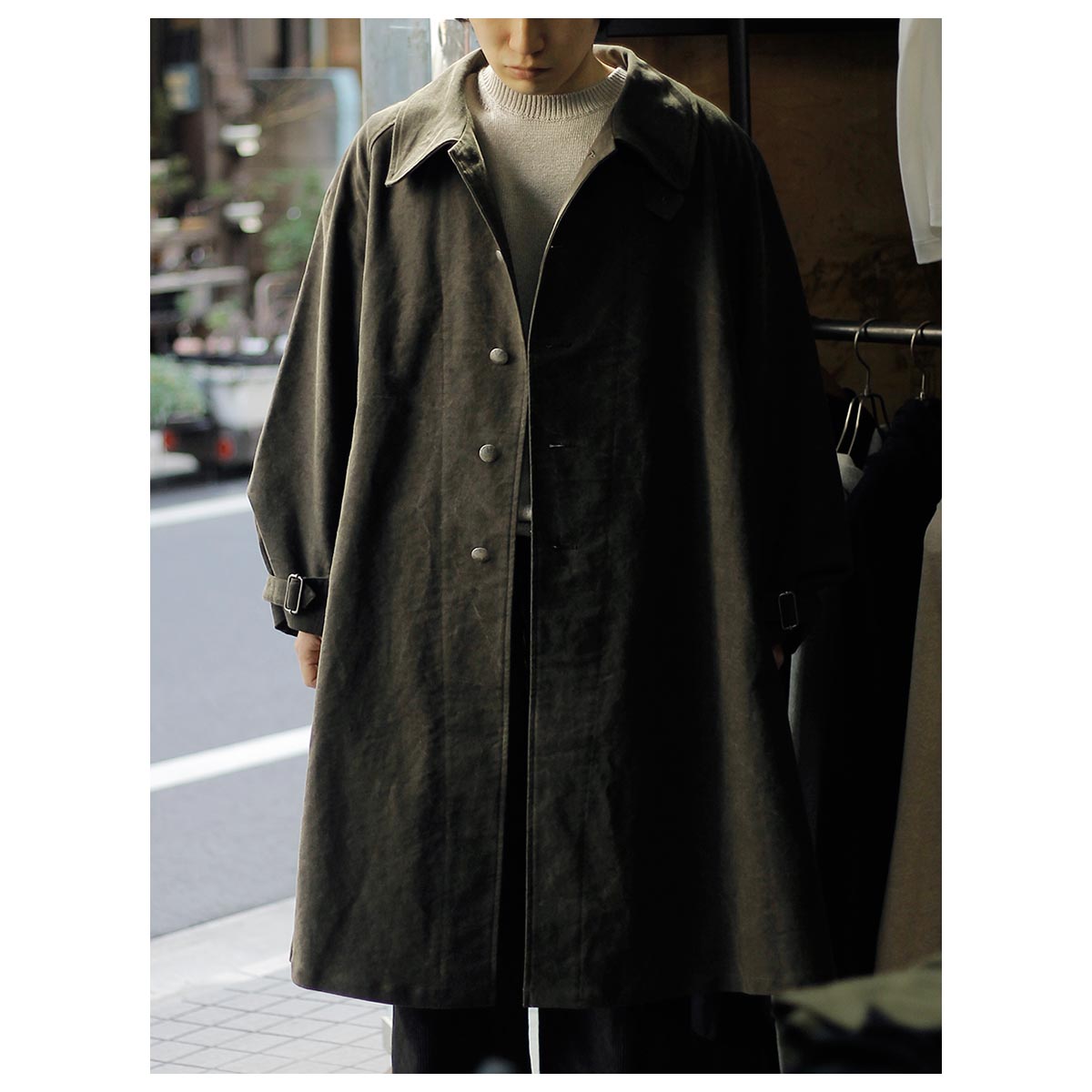 �������� AXIS �⡼�륹���� �⡼������������ ������ Moleskin MOTOR CYCLE COAT (M001-GW)