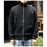 バトナー BATONER ハードツイスト ウール リブ ドライバーズニット HARD TWIST WOOLRIB DRIVERS KNIT (BN-26FM-033)