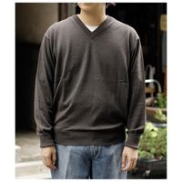 バトナー BATONER ベイビー ウール Vネック BABY WOOL V NECK (BN-26FM-041)
