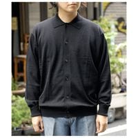 バトナー BATONER ベイビー ウール ポロ カーディガン BABY WOOL POLO CARDIGAN (BN-26FM-040)