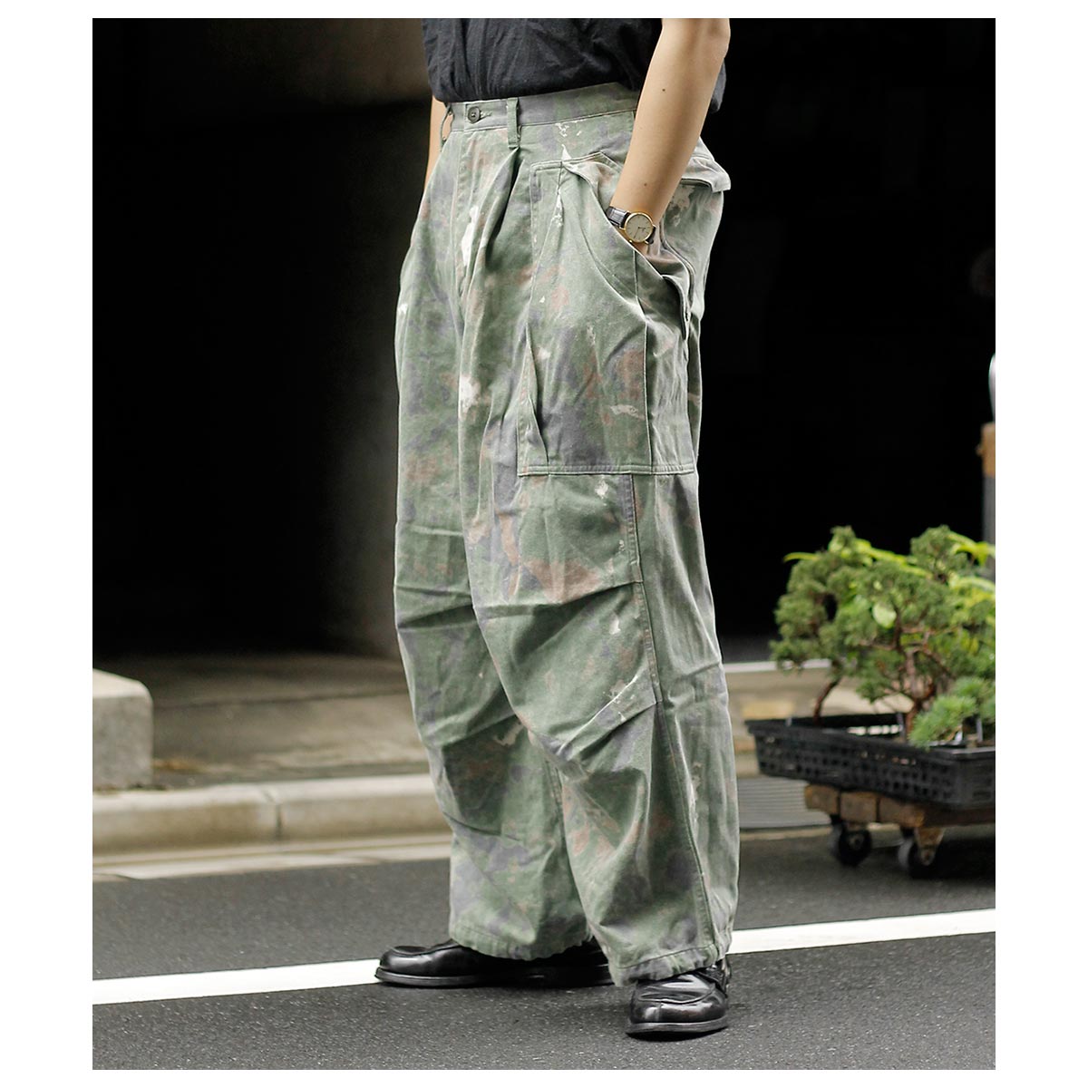 グランク GURANK カモ カーゴ パンツ Camo cargo pants (2658X