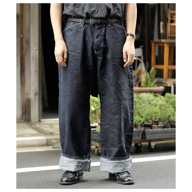 �ƥ���� TENDER Co. ���/��󥦥��å��� ���å����ե����� ������ RINSE DENIM 136 OXFORD (LOT136-RINSE)