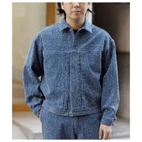 サウザンズ 1000S ダズル デニム プリーテッド ジャケット DAZZLE DENIM PLEATED JACKET (TH-156)