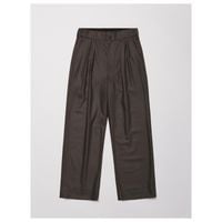 アルテリア ULTERIOR ウール カシミヤ パナマ クロス ミリタリー トラウザー W/CASH PANAMA CLOTH MIL-TROUSERS (UPT80-LC262)