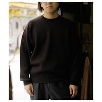 �Хȥʡ� BATONER ����å� ������ ���ࡼ�� ���롼�ͥå� SOLID WOOL SMOOTH CREW NECK (BN-26FM-056)