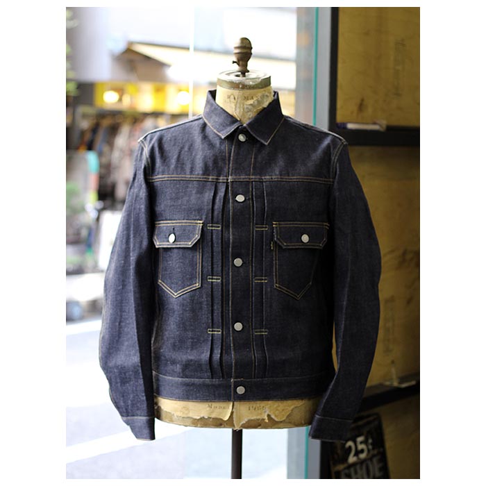 SCYE ���� 2nd ������ ��������å� �ǥ˥� �ȥ�å������㥱�å� Selvedge Denim Trucker Jacket 2 (5724-61510)