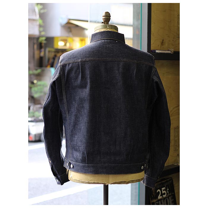 SCYE ���� 2nd ������ ��������å� �ǥ˥� �ȥ�å������㥱�å� Selvedge Denim Trucker Jacket 2 (5724-61510)