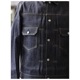 SCYE ���� 2nd ������ ��������å� �ǥ˥� �ȥ�å������㥱�å� Selvedge Denim Trucker Jacket 2 (5724-61510)