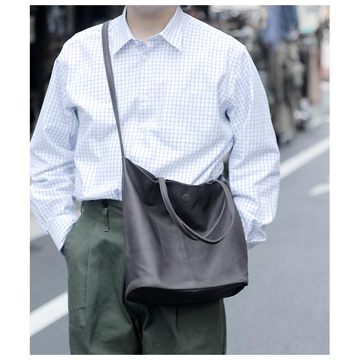 ���ե� Morphee  24SS ���� �����ȥ쥶�� �ߥǥ����� �ȡ��� ���������祳 �֥饦�� 3WAY MEDIUM TOTE DARK CHOCO (ML-DCH-101)