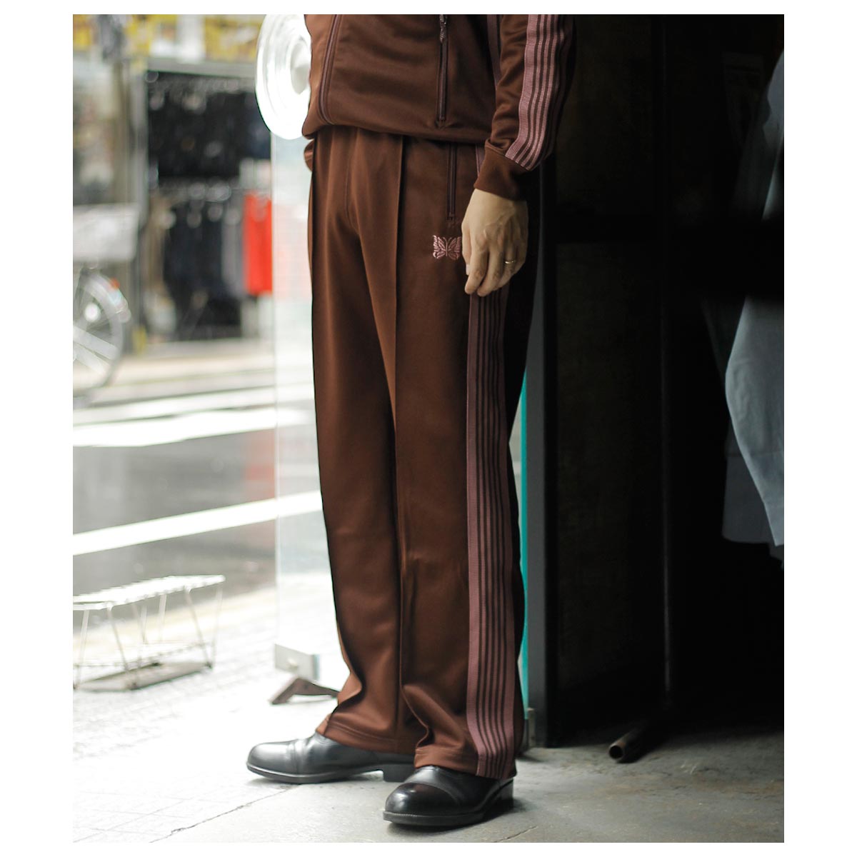 40%OFF ������ �ˡ��ɥ륺 NEEDLES  �ȥ�å� �ѥ�� �ݥꥹ�ࡼ�� Track Pant - Poly Smooth (RW316)