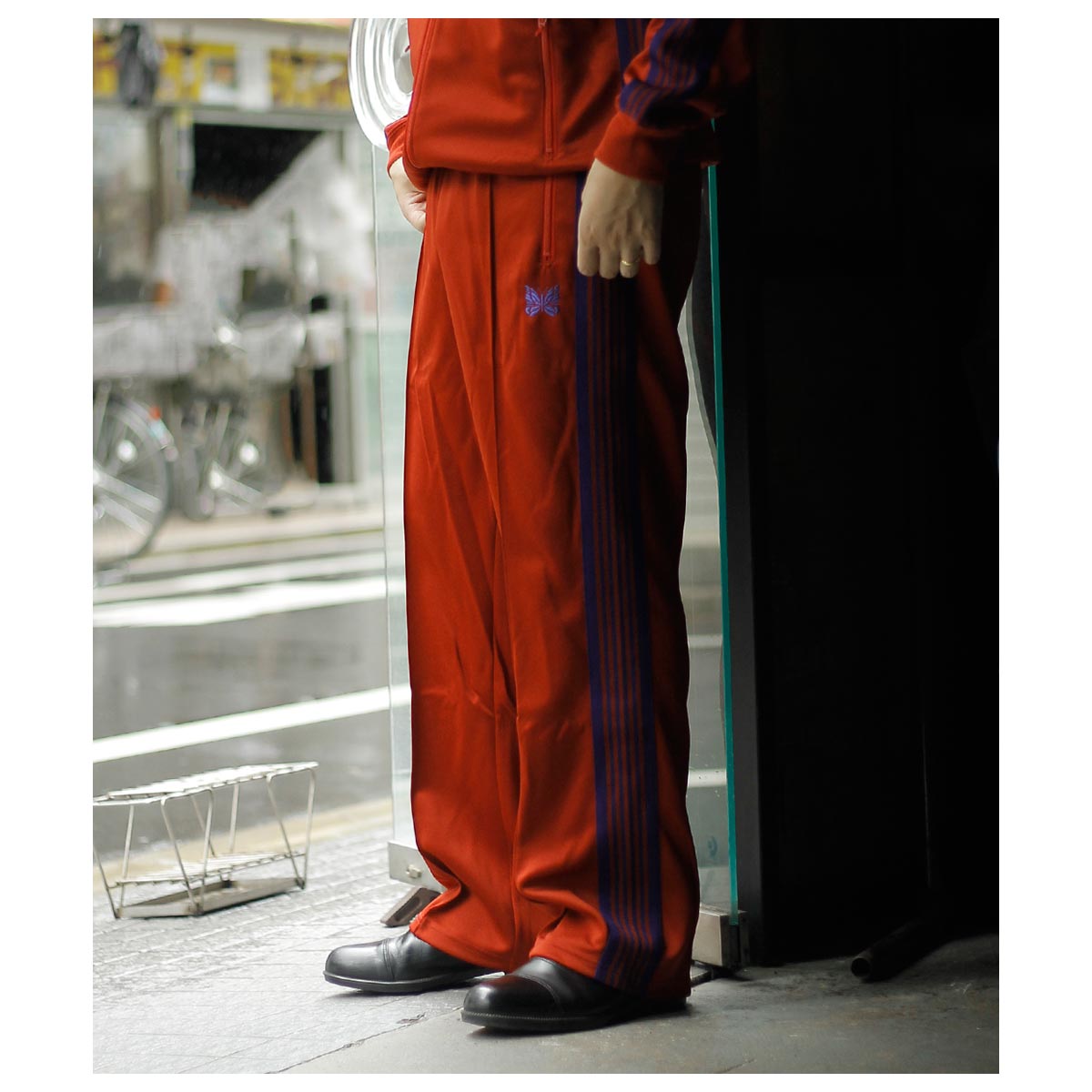 40%OFF ������ �ˡ��ɥ륺 NEEDLES  �ȥ�å� �ѥ�� �ݥꥹ�ࡼ�� Track Pant - Poly Smooth (RW316)