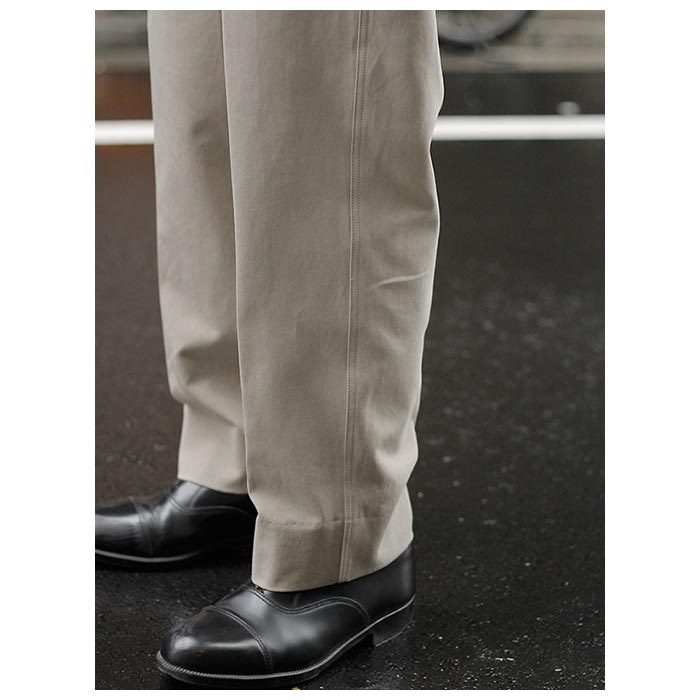 ノノット NONNOTTE シグネチャー バギートラウザーズ ハードツイスト 