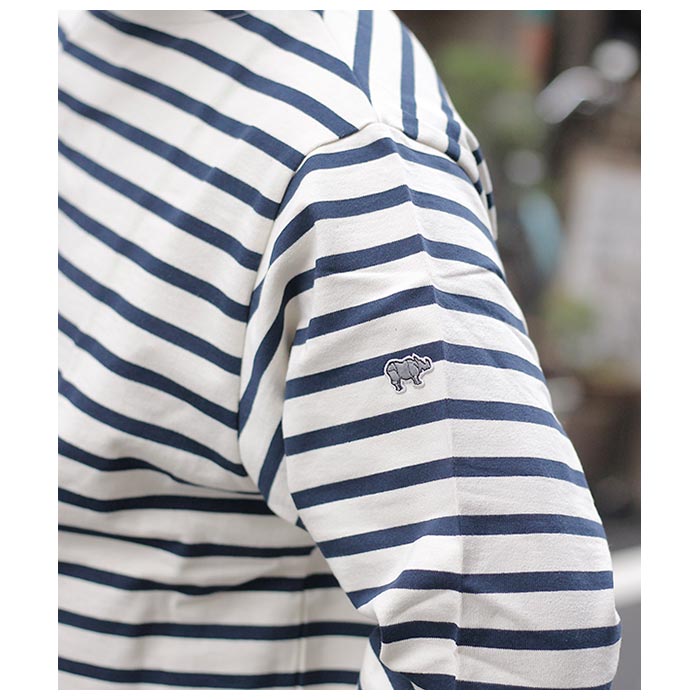 SCYE ���� ���ȥ饤�� ���åȥ� ���㡼���� �Х�������� Striped Cotton Jersey Basque Shirt (5724-21716)