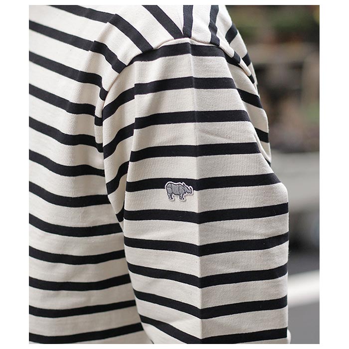 SCYE ���� ���ȥ饤�� ���åȥ� ���㡼���� �Х�������� Striped Cotton Jersey Basque Shirt (5724-21716)