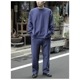 ����ƥꥢ ULTERIOR �ե����� ���륭���ƥ꡼ ��С����������� �������åȥѥ�� FADED SILKY TERRY RW SWEAT PANTS (ULPC43-HA125)