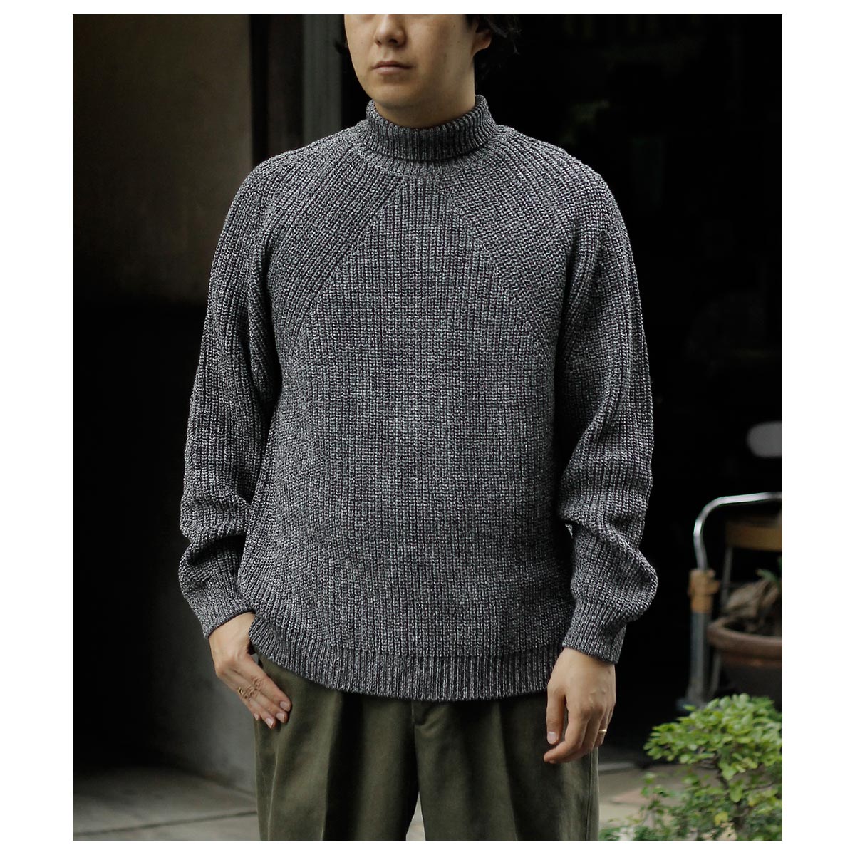 Хȥʡ BATONER ͥ㡼 ȥͥå SIGNATURE TURTLE NECK (BN-25FM-039)