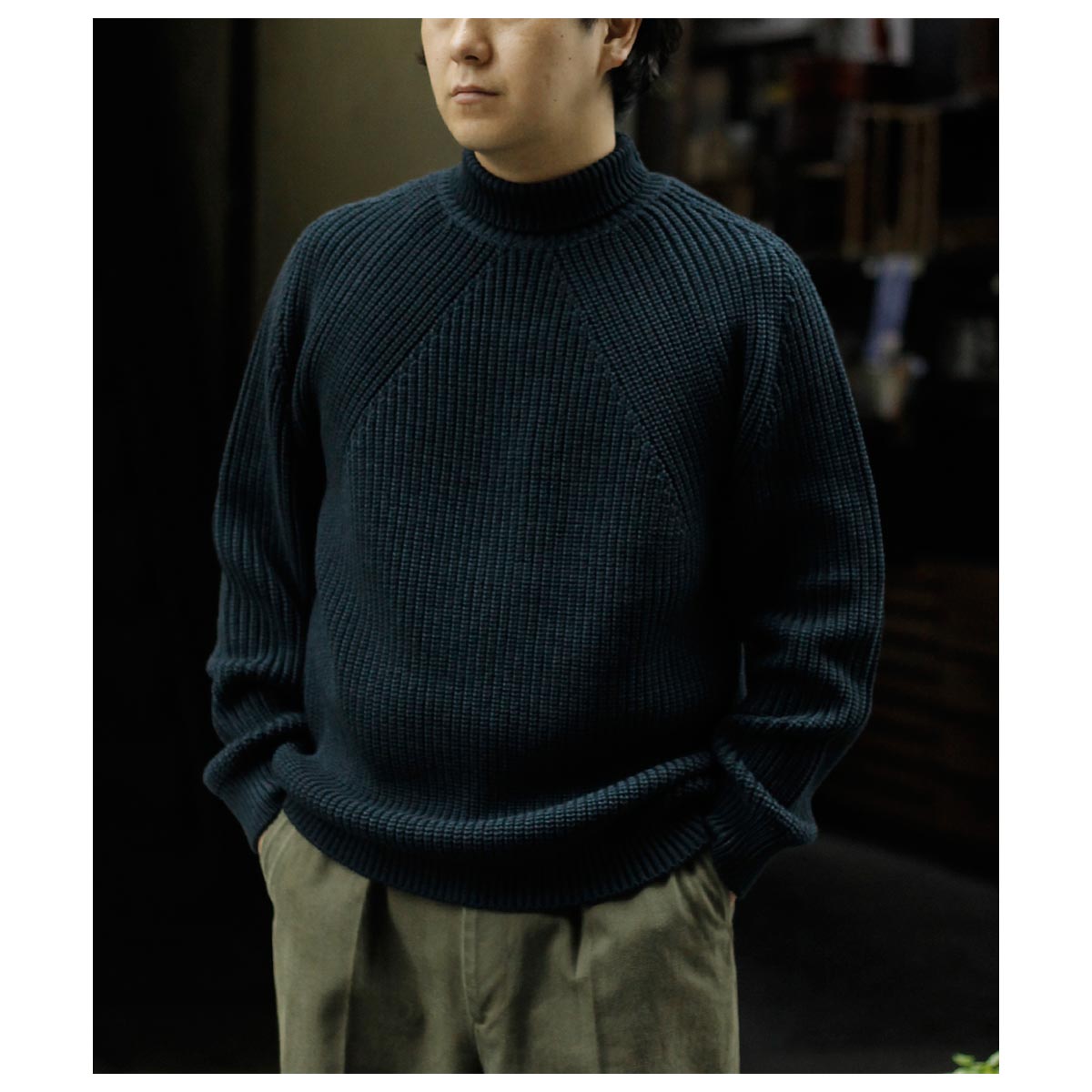 Хȥʡ BATONER ͥ㡼 ȥͥå SIGNATURE TURTLE NECK (BN-25FM-039)