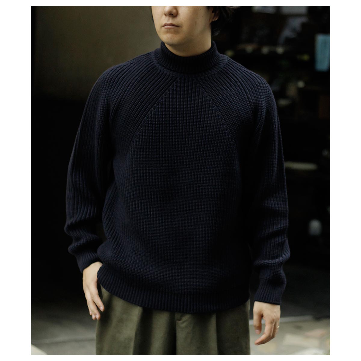 Хȥʡ BATONER ͥ㡼 ȥͥå SIGNATURE TURTLE NECK (BN-25FM-039)