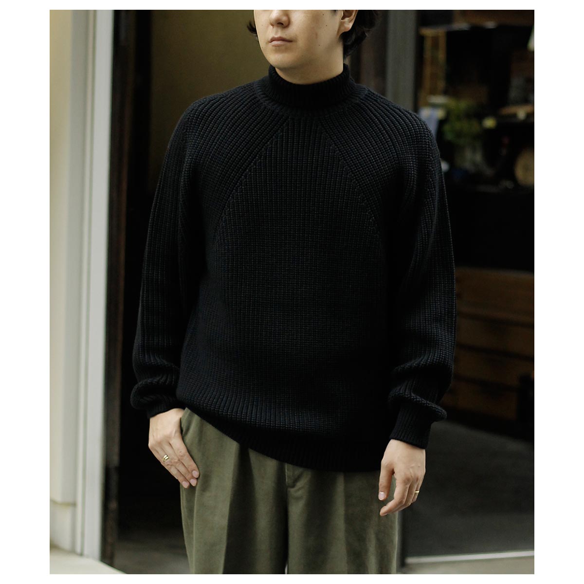 Хȥʡ BATONER ͥ㡼 ȥͥå SIGNATURE TURTLE NECK (BN-25FM-039)