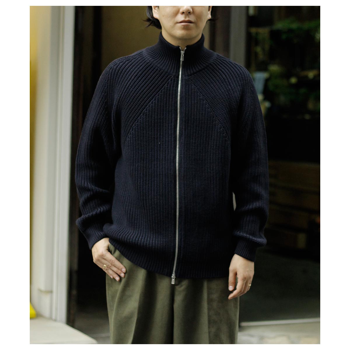 Хȥʡ BATONER ͥ㡼 ɥ饤С ˥å SIGNATURE DRIVERS KNIT (BN-25FM-040)