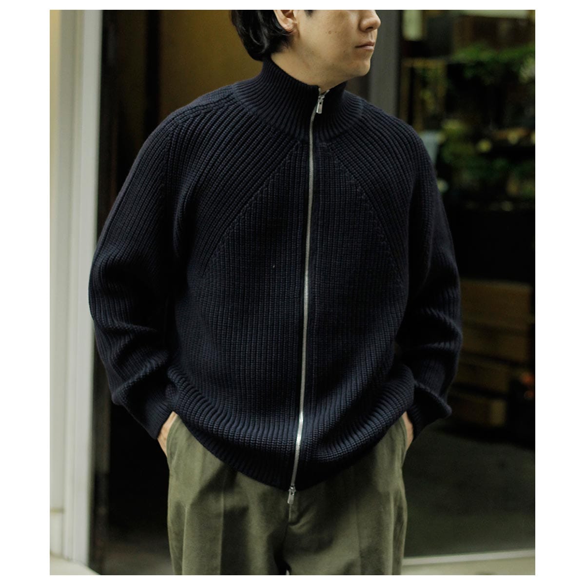 Хȥʡ BATONER ͥ㡼 ɥ饤С ˥å SIGNATURE DRIVERS KNIT (BN-25FM-040)
