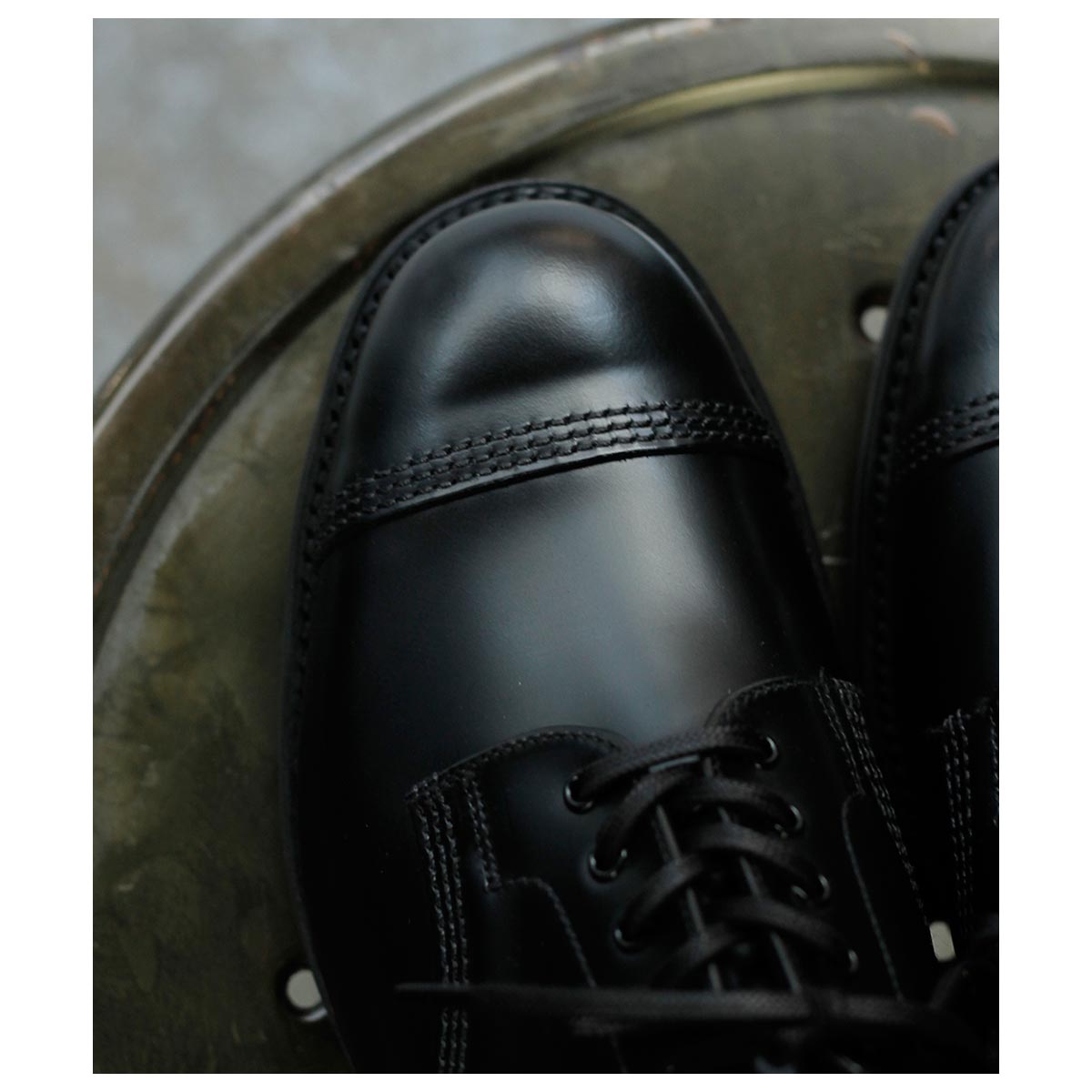  SANDERS ߥ꥿꡼ӡ 塼  åץȥ ֥å 1128 MILITARY DERBY SHOES BLACK (1128-BLACK)