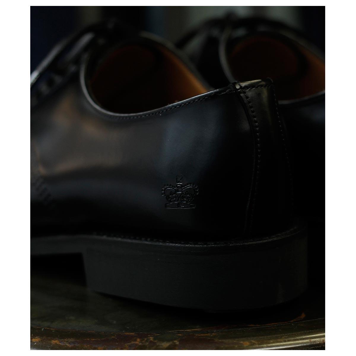  SANDERS ߥ꥿꡼ӡ 塼  åץȥ ֥å 1128 MILITARY DERBY SHOES BLACK (1128-BLACK)