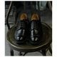  SANDERS ߥ꥿꡼ӡ 塼  åץȥ ֥å 1128 MILITARY DERBY SHOES BLACK (1128-BLACK)