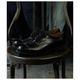  SANDERS ߥ꥿꡼ӡ 塼  åץȥ ֥å 1128 MILITARY DERBY SHOES BLACK (1128-BLACK)